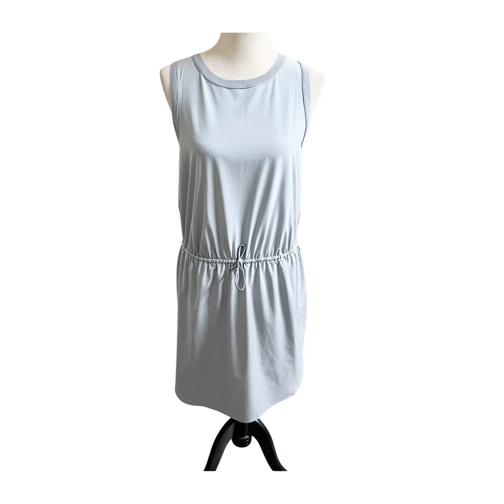 Athleta Women’s Ricon Athletic Dress Lightweight Size Small Blue Tie Waist